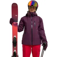 Roxy - Dames ski jassen - 20K Ice Haven Jacket Blackberry Wine voor Dames - Maat L - Bordeauxrood