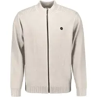 No-excess Pullover Full Zip Shoulder Detail Stone Maat: S | Cardigans Outlet | Heren | Ecru