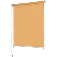 vidaXL Rolgordijn voor buiten 185(B)x140(H) cm beige