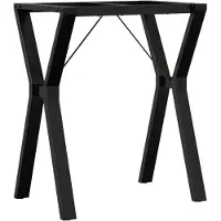 vidaXL Eettafelpoten Y-frame 60x40x73 cm staal