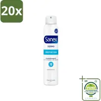 Sanex 20 x Dermo - Deodorant Spray - Hypoallergeen - Anti-Transpirant - 150 ml - Grootverpakking - Deodorant Spray - Antitranspirant - Hypoallergeen - - Gevoelige Huid