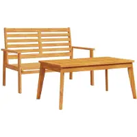 vidaXL Tuinset massief acaciahout