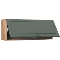 Vicco Hangkast Fame-Line, Groen-Goud Landhuis/Goudkleurig Eiken, 100 cm