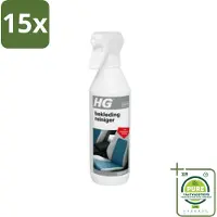 Hg 15 x Bekledingreiniger 500 ml - Grootverpakking - Autobekleding Reiniger - Vlekken Verwijderaar - Auto Interieur Reiniging - Caravan Bekleding Reiniger - Boot Bekleding Reiniger