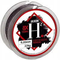 Jaxon Hegemon Premium 8x Vislijn - 0.18mm - 10m - 19kg - Donkergrijs