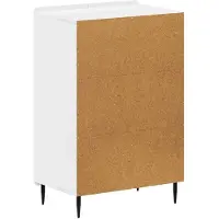 vidaXL Schoenenkast ZWOLLE 59,5 x 39,5 x 91,5 cm Bewerkt hout