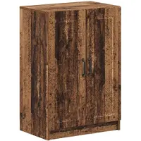 vidaXL Schoenenkast UTRECHT 59,5 x 39,5 x 87 cm Bewerkt hout Oud hout