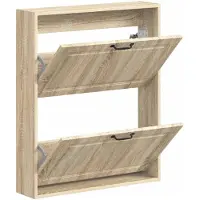 vidaXL Wandgemonteerde Schoenenkast UTRECHT 71 x 17 x 86 cm