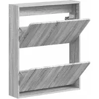 vidaXL Wandgemonteerde Schoenenkast ZWOLLE 71 x 17 x 86 cm
