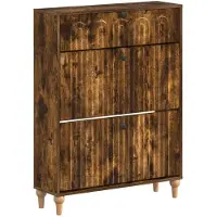 vidaXL Schoenenkast ALKMAAR 78 x 24 x 103 cm Bewerkt hout
