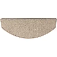 vidaXL Zelfklevende trapmatten 15 st 80 x 24,5 x 3,5 cm Taupe