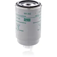 Mann Brandstoffilter WK842 Mann voor o.a. AEBI, DEUTZ-FAHR, FENDT, FIAT, FORD, INTERNATIONAL HARV., IVECO, LANCIA, LAND ROVER, NEOPLAN, NEW HOLLAND, RENAULT TRUCKS, SCANIA, STEYR, VOLKSWAGEN, VOLVO