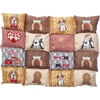 Mascow - Dierenmand - Hondenbed, met antislip onderkant, 65 x 95 cm
