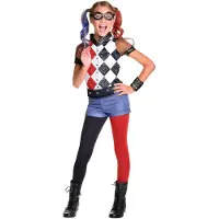 Rubies Harley Quinn Superhero Girls luxe kostuum voor meisjes