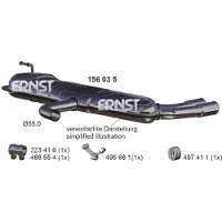 ERNST 156035 Einddemper