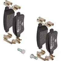 Ate Remblokken set 13.0460-2744.2 ATE voor o.a. MERCEDES-BENZ, RENAULT