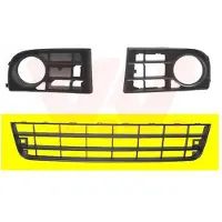 VAN WEZEL 5894599 Ventilatiegrille, bumper