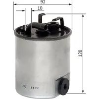 Bosch Brandstoffilter F 026 402 044 Bosch voor o.a. MERCEDES-BENZ