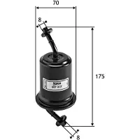 Valeo 587037 Brandstoffilter