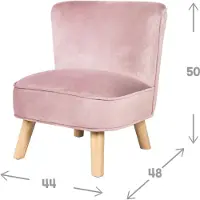 Roba Kinderstoel (Lichtroze)