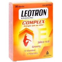 Leotron 12 Vitamins 4 Minerals Capsules Koninginnegelei 30 Eenheden