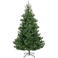 Kaemingk Alba fir kunstkerstboom dia. 137-H240 cm groen Everlands