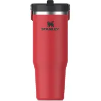 Stanley IceFlow Flip Straw 2.0 Chili Black Tumbler (Thermosbeker), 0.89L