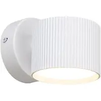 MasterLed Wandlamp GX53 LED Orbin 1x – Elegant Wit armatuur