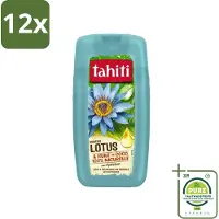Tahiti - Douchegel - Lotus & Kokosolie - Hydraterend - 250 ml - Voordeelverpakking - 12 stuks - Douchegel - Hydraterend