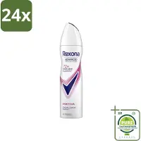Rexona - Deodorant Spray - Advanced Protection - Biorythm - Anti-Transpirant & Perspirant - 150ml - Voordeelverpakking - 24 stuks - 72 uur bescherming - Anti-transpirant
