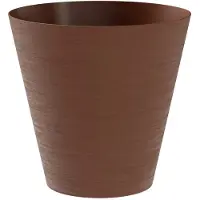 TeraPlast Plantenpot Hoop rond Clay bruin 30 cm - Kunststof