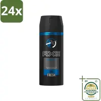 Axe - Deodorant Bodyspray - 48hrs Fresh - Anarchy for Him - 150 ml - Voordeelverpakking - 24 stuks - Mannelijke geur - Frisse geur