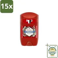 Old Spice 15 x – Deodorantstick – Wolfthorn – 50 ml - Grootverpakking - Wolfthorn - Deodorant Stok - Anti-geur - Frisheid - Geur