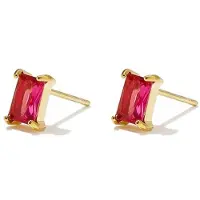 Yehwang Lumi - Geometrische Oorknopjes - Stainless Steel - - Roze