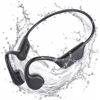 Awei X7S - Bone Conduction Headphone – Open-Ear Sport Oortjes – Sport Hoofdtelefoon – Bluetooth Koptelefoon – IPX8 Waterbestendig – Hardlopen & Fitness – Zwart