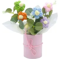 Noessa Gebreide bloemen - 20 cm