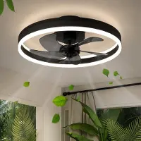 MK Plafondventilator met LED verlichting - Dimbaar en stille werking - Afstandsbediening inbegrepen
