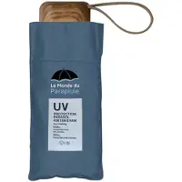 Le Monde du Parapluie Compacte UV-opvouwbare mini-paraplu voor op reis,Rustig turkoois