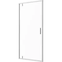 Badstuber Slimline draaideur 100x200cm 6mm Easy-Clean chroom