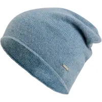 Falke Beanie sneldrogend warm kasjmier muts unisex blauw - maat ONESIZE