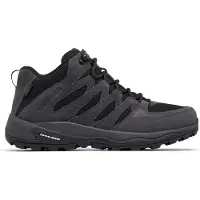 Columbia Sportswear REDMOND IV MID WATERPROOF Heren Wandelschoenen - Black, Mountain Red