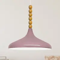 Bamyum Champion hanglamp, industriële Modern stijl, Ø35 cm, lila metalen lamp