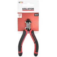 Kreator Zijsnijtang KRTH62102 – Tang - Lengte 125 mm, 5" Grote kop – Gereedschap, Handgereedschap