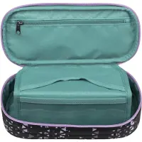 NEOXX potloodetui Jump Pencil Case Purple Crush zwart lila
