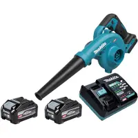 Makita UB 002 GU201 accublazer 40 V max. + 2x accu 4,0 Ah + oplader