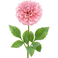 Clayre & Eef Kunstbloem Roze Kunststof