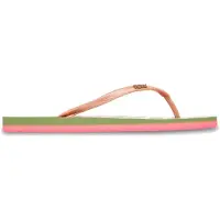 Roxy Mauricia Slippers Groen,Roze EU 39 Vrouw