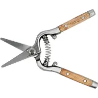 YATO Professionele Fruit- en Dunsnoeischaar YT-88179 – 200 mm – Max. Ø 12 mm – Gesmede Messen (HRC 52-54) – Klassieke Houten Handgrepen