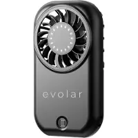 Evolar Oplaadbare Handventilator 1200mAh - Zwart