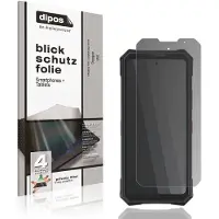 Dipos – Matte Privacy Screenprotector geschikt voor Doogee V50 | Anti-Spy Beschermfolie